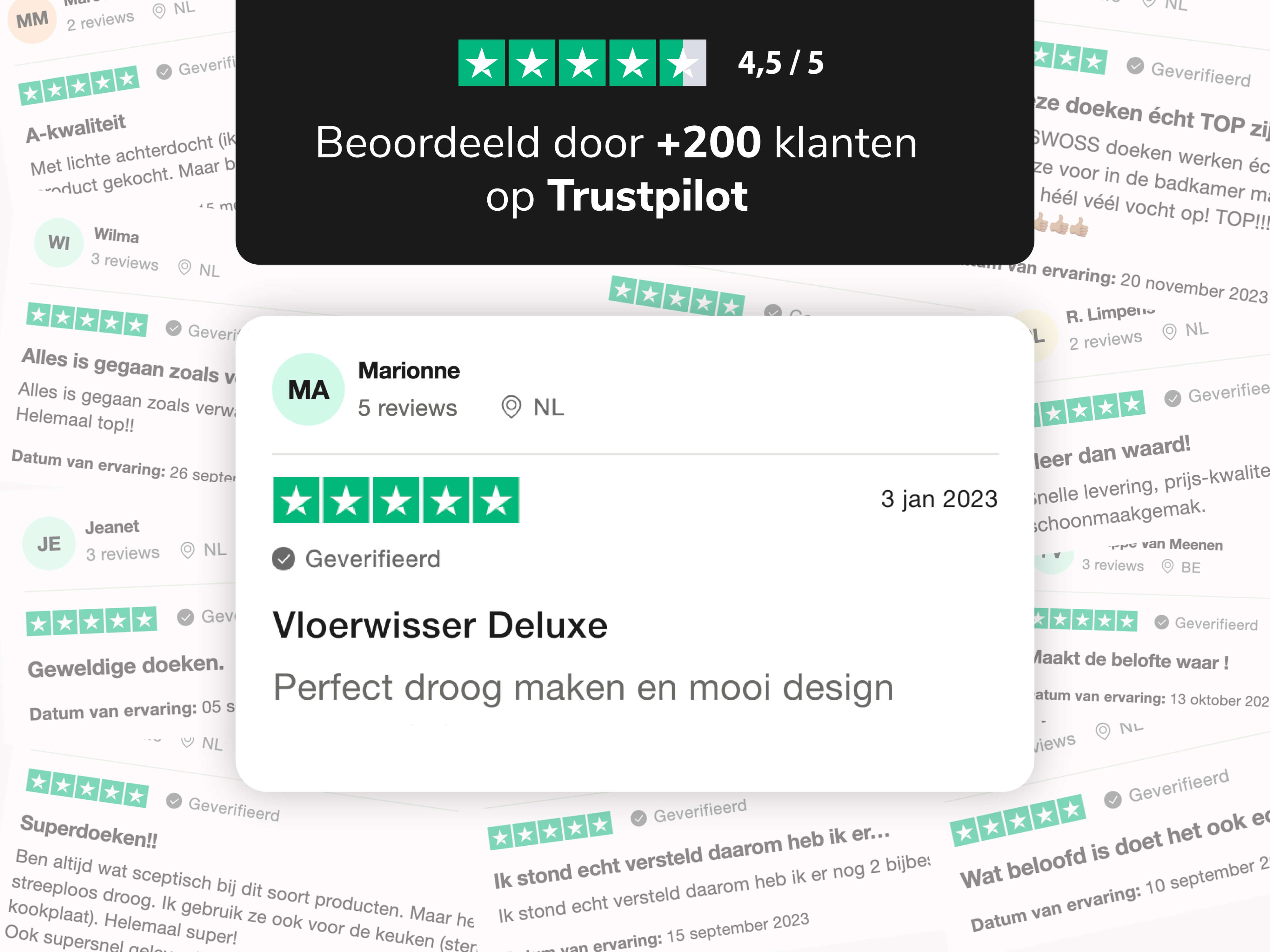 Vloerwisser Deluxe