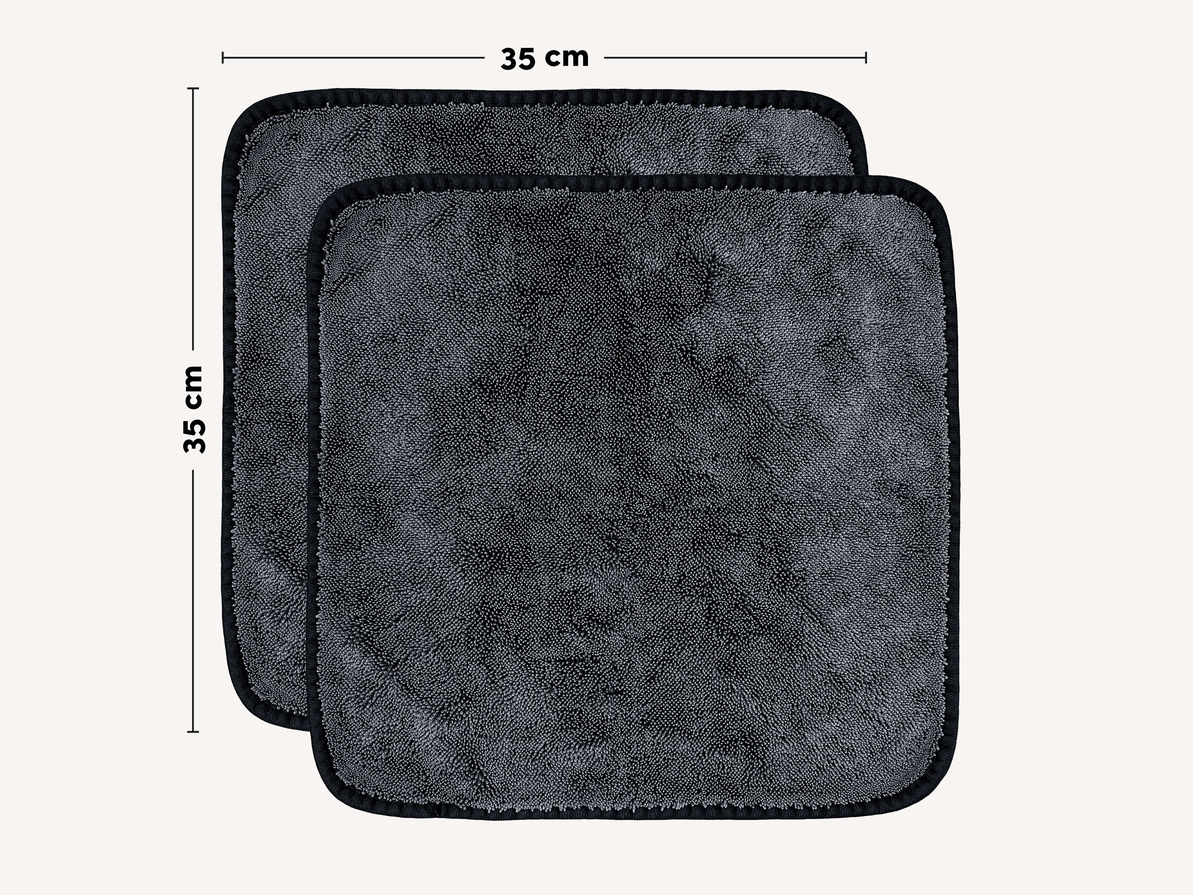 Droogdoek Deluxe - 35 x 35 cm (2 stuks)